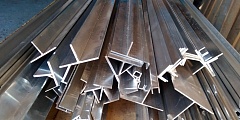 Алюминиевый тавр — Т-образный профиль 80х60х2